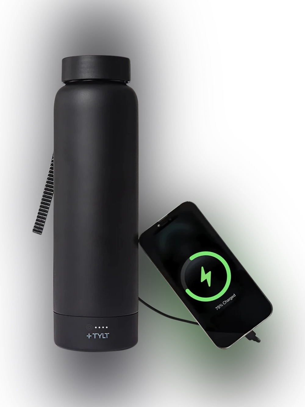 TYLT | Power Bottle 2.0 | 24oz Water Bottle & Wireless Power Bank | NWT